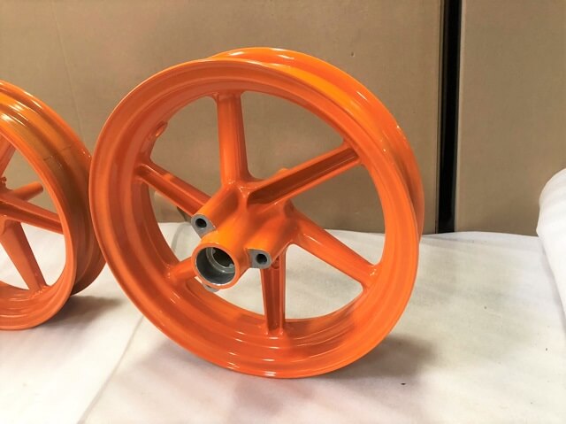 ホンダNSR50 12インチホイール前後set | パウダーすぐる